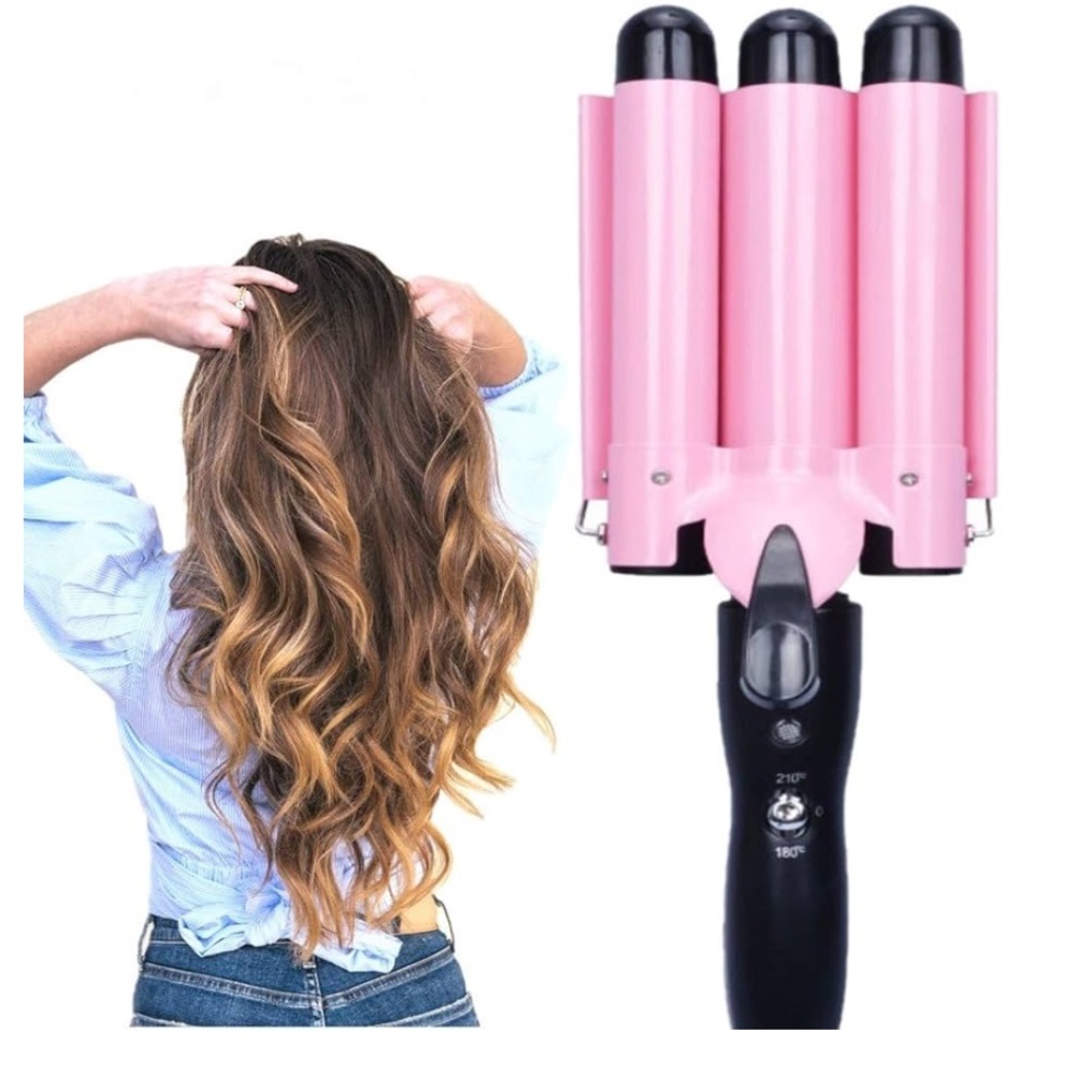 Pink hair crimper - Picture 1 of 5